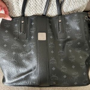 MCM Medium Black Tote